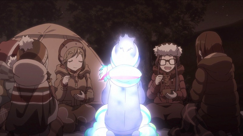 アニメ ゆるキャン 第１１話に対する海外の反応 感想 勢力を拡大する秘密結社ブランケット 海外の反応で英語の勉強