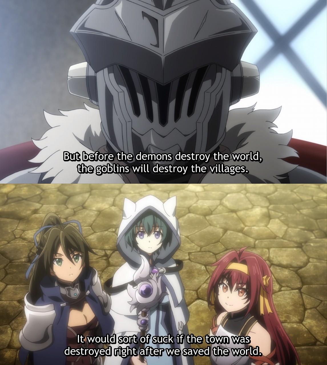 アニメ ゴブリンスレイヤー 第１２話に対する海外の反応 最終回 海外の反応で英語の勉強