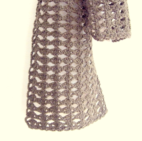 無料編み図 ストール 012 かぎ編みの無料編み図と編み方入門ブログ