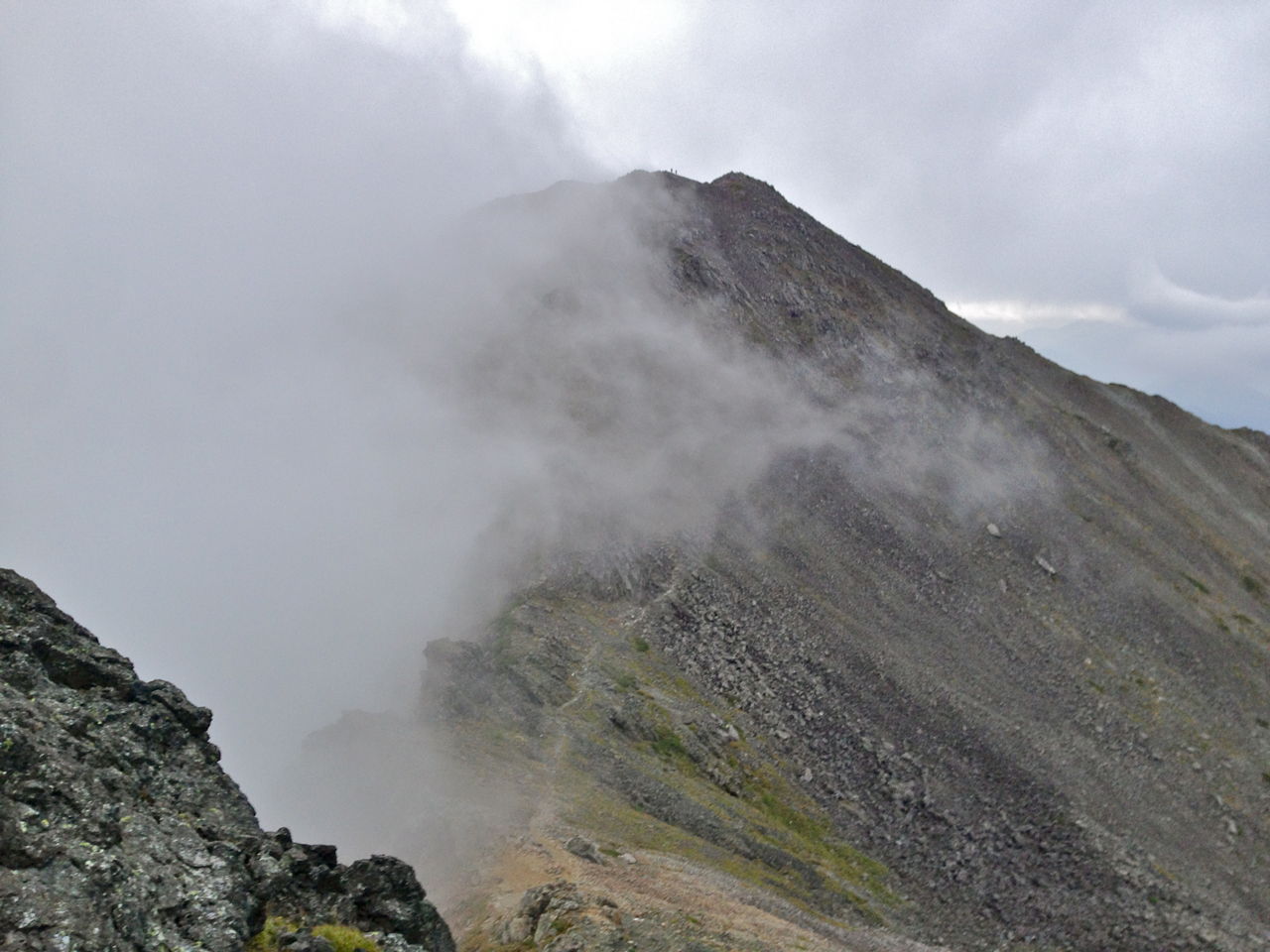 15 09 05 07 大キレット 槍 北穂周回 後編 Kagi Hike