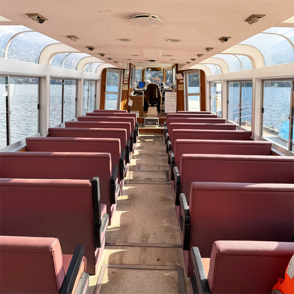 然別湖遊覧船04