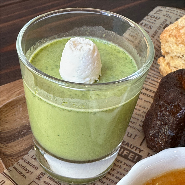 12抹茶ババロア