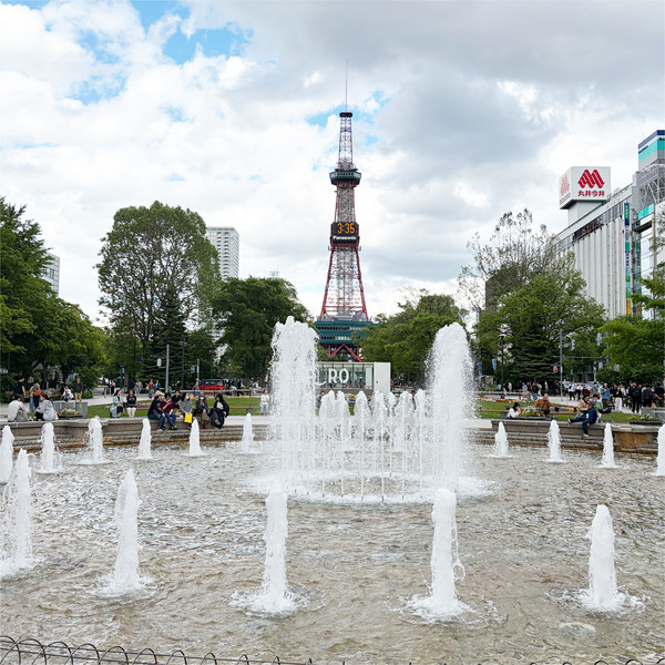08_大通公園の噴水