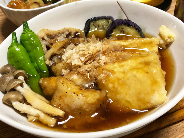 02青ソイと豆腐の揚出し