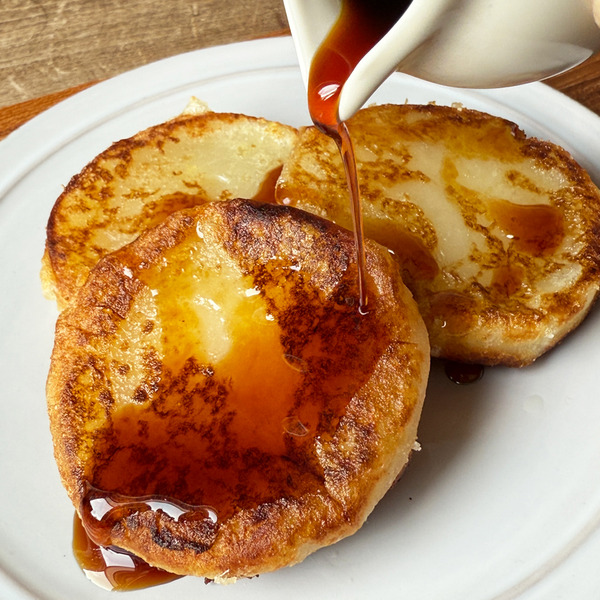 10たっぷり甘だれをかけます