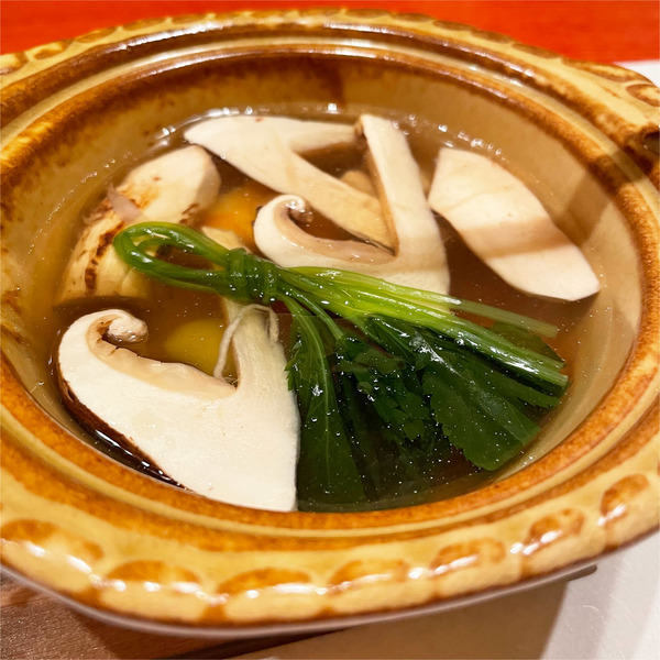 08松茸の土瓶蒸し(すだち)