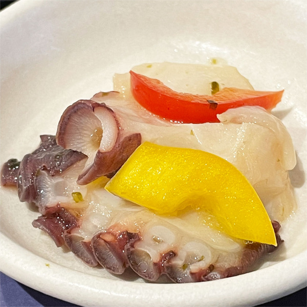 10広尾産たこのカルパッチョ山わさび風味