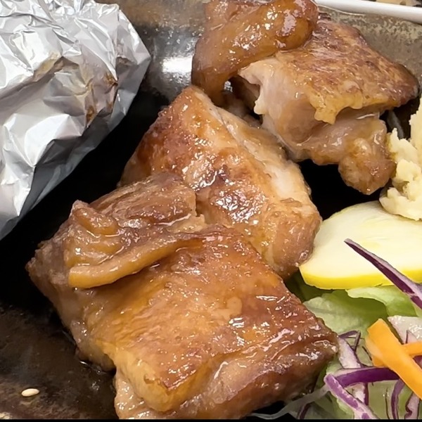 01鶏もも肉の照り焼き