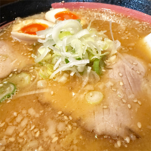 03西山製麺中太ちぢれ・背あぶら少なめ