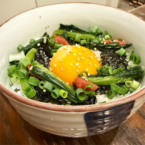 16贅沢玉子かけご飯・小サイズ(400円)