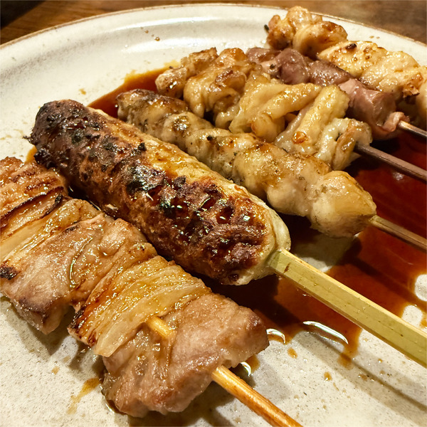 10串焼き盛り合わせ・6本タレ(1859円)