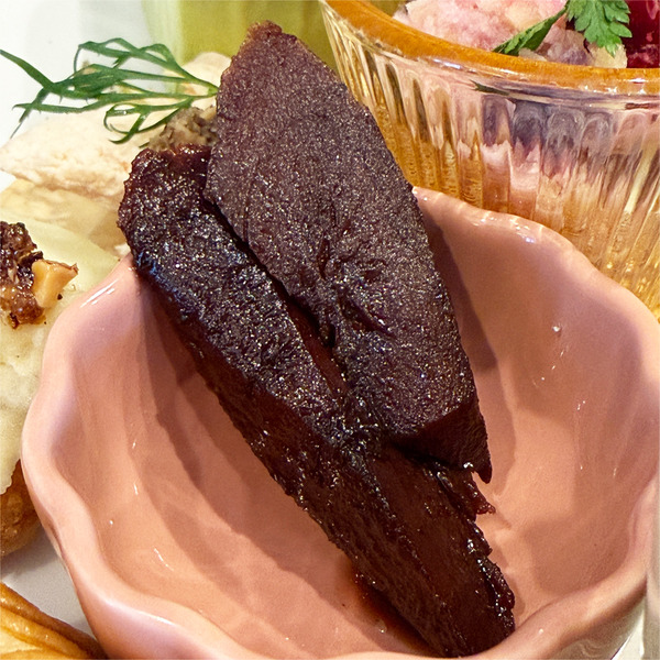 11ごぼうの赤ワイン煮