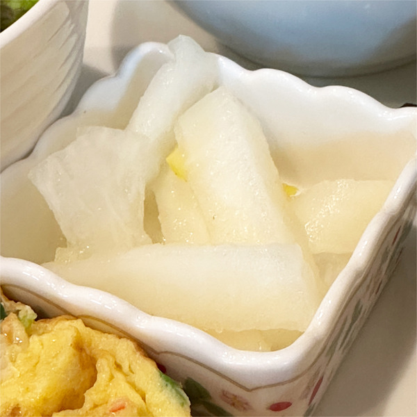 10柚子風味のお漬物