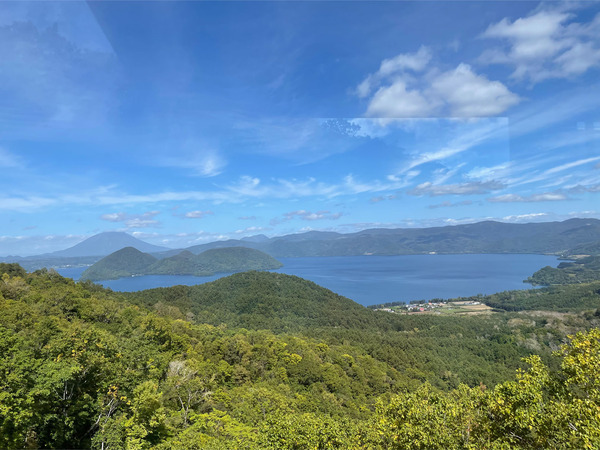 05_ゴンドラから洞爺湖と羊蹄山
