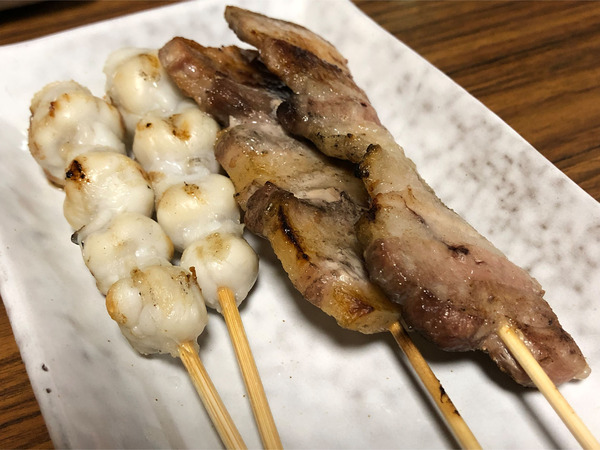 05トンビ(150円×2)・豚串(130円×2)