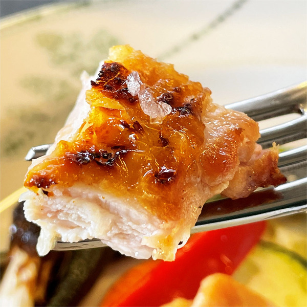 13シチリアの粗塩を付けて