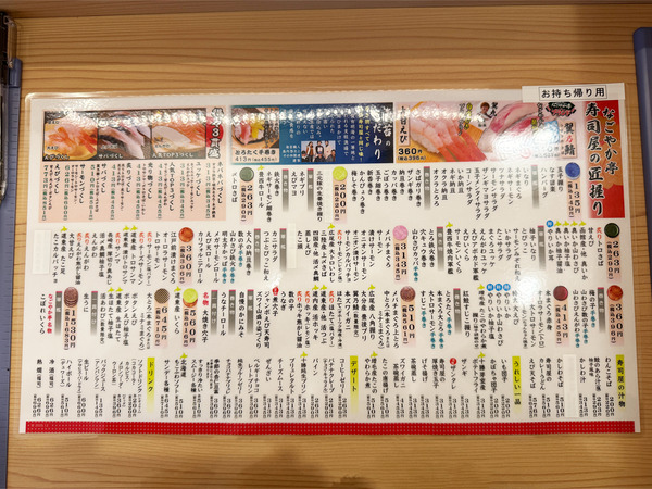14メニュー