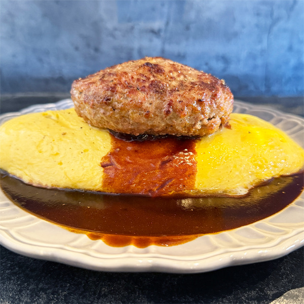 04ハンバーグ乗せました