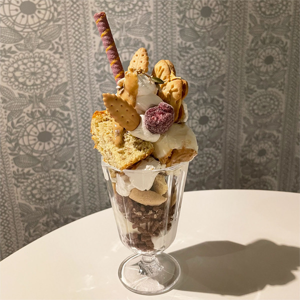 01ピーナッツバターと白ゴマの秋パフェ(980円)