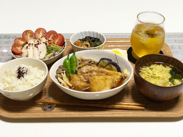 01青ソイと豆腐の揚出し定食
