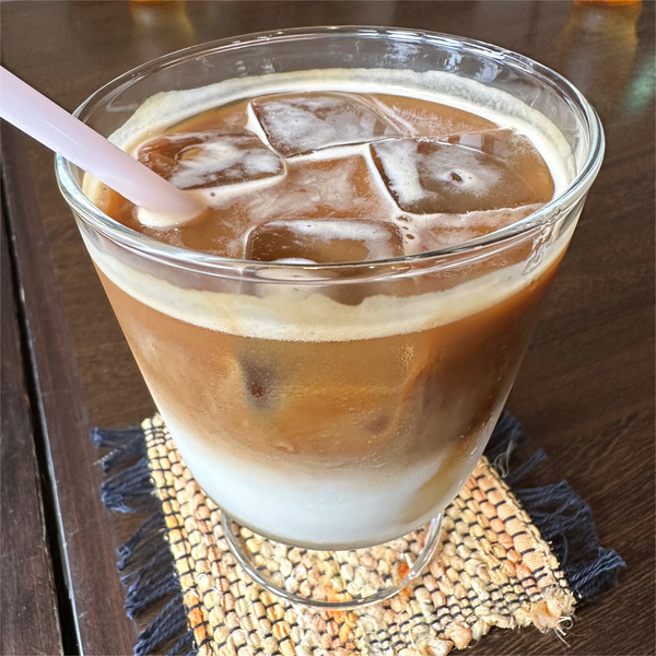 07フレーバーラテ・アイス(550円)ヘーゼルナッツ