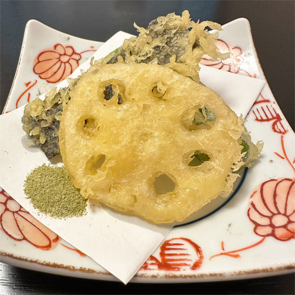 06天ぷら(レンコン・海苔・ピーマン)