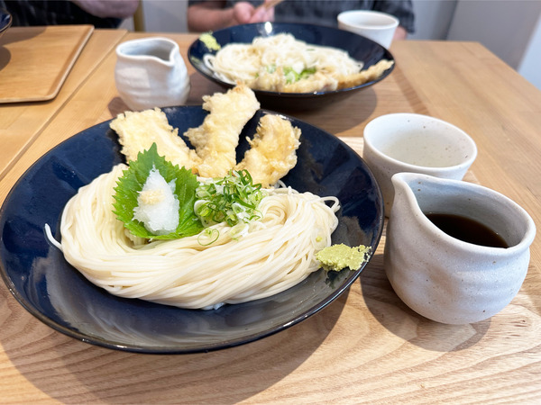 01とり天ぶっかけひやむぎ(920円)