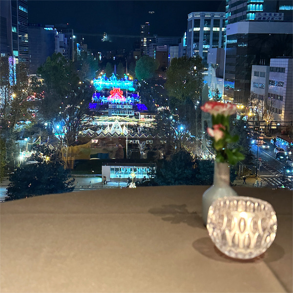 03ちょっと早く着きすぎて景色を楽しんでました