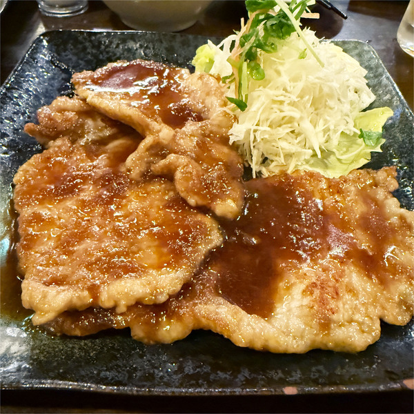 13豚生姜焼き(690円)