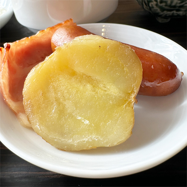 03ベーコン・蒸し野菜(じゃがいも)・ウインナー