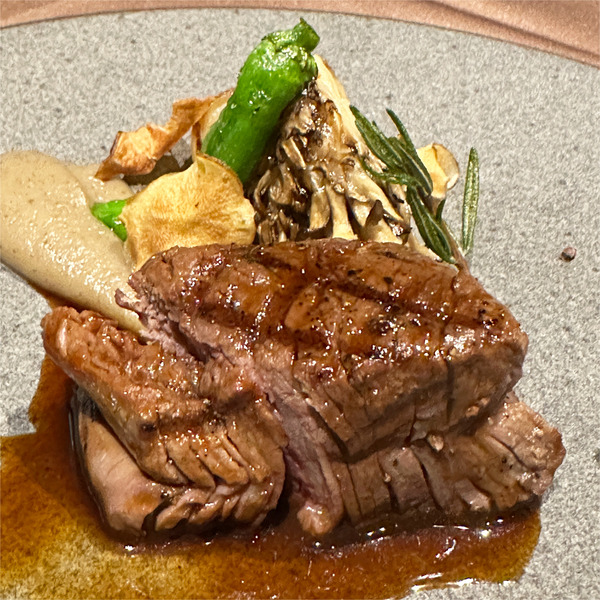 24とかちポロシリ黒牛フィレ肉のグリエ