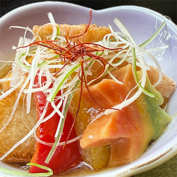 05秋鮭の揚げ出し