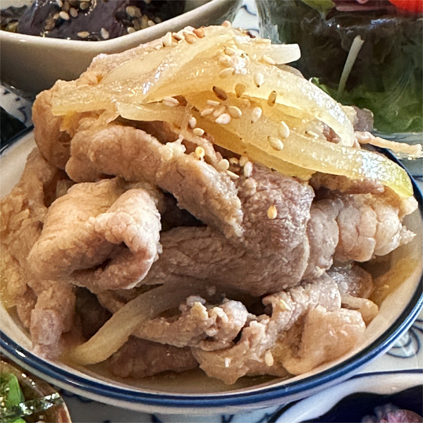 04豚肉のみそしょうが焼き