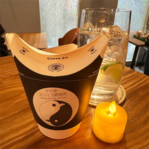 01コーヒー(500円)・ジントニック(600円)