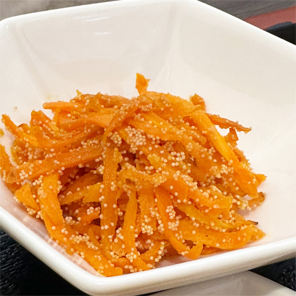 05人参のたらこ和え(100円)