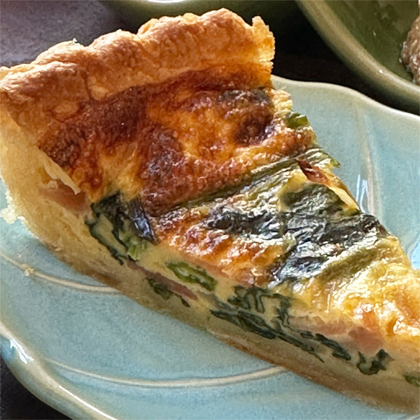 10ほうれん草のキッシュ