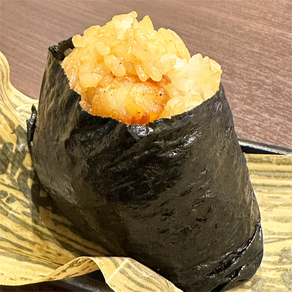02おにぎり・海老バター醤油(640円)