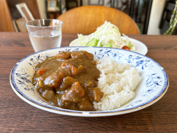 01ポークカレーサラダセット(1200円)