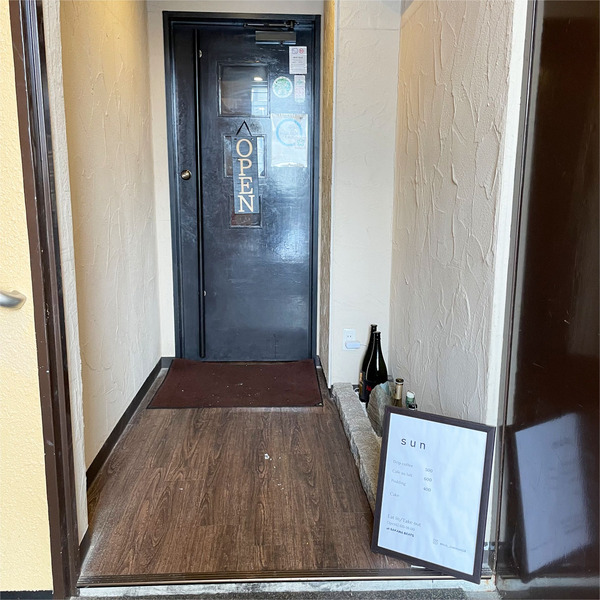 17お店は２階にあります