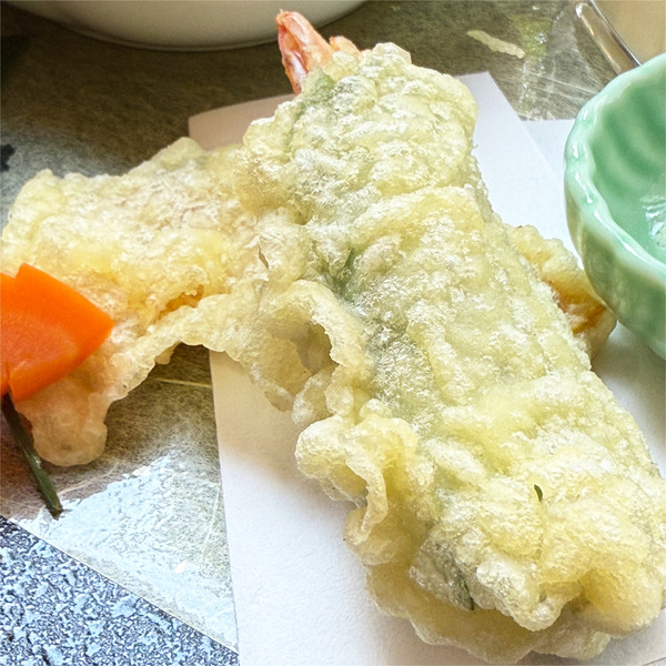 07海老のしそ揚げ南瓜の天ぷら