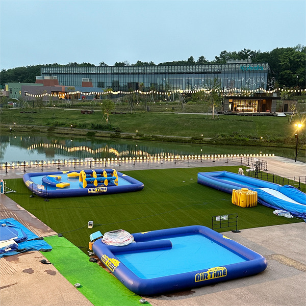 21帰る頃には水遊びも終了