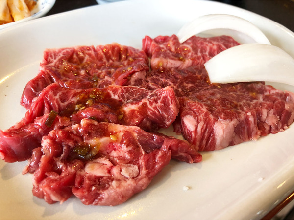 03牛サガリ定食(1200円)北見産牛サガリ