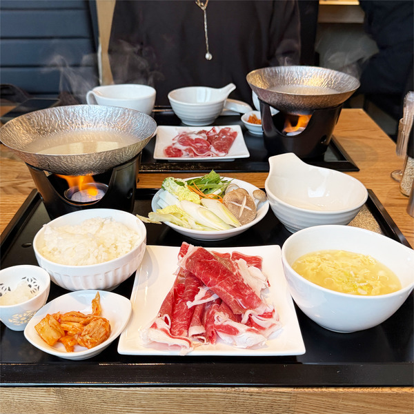 01ラムしゃぶ定食(1890円)