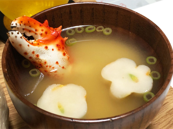06カニのお味噌汁