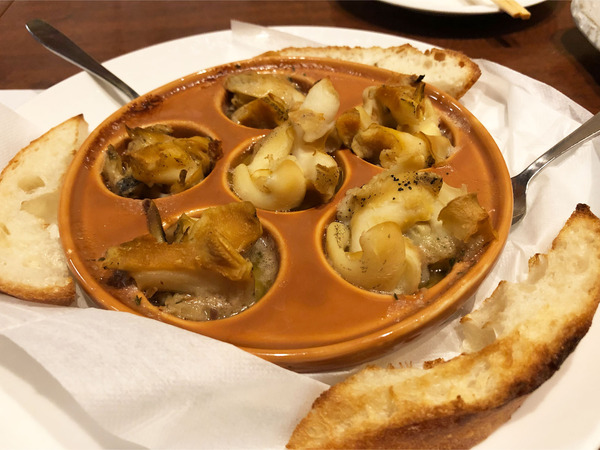 04ツブのガーリックバター焼き(1049円)