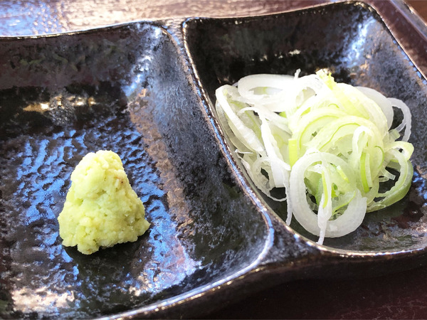 04もりそば(715円)薬味