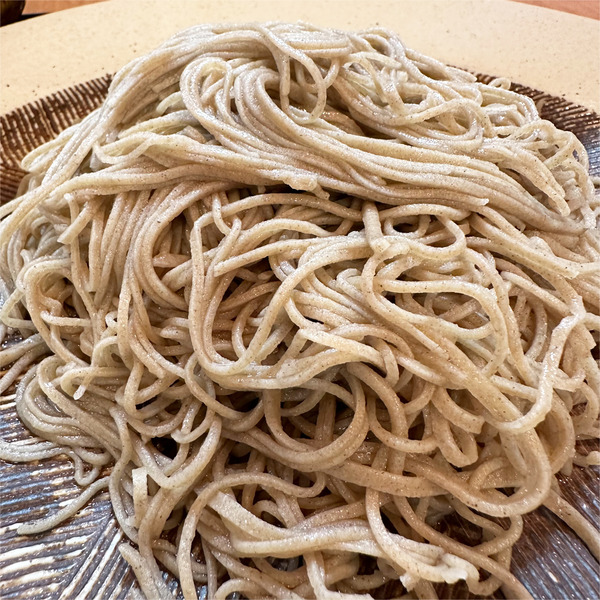 02中標津産キタワセの十割細打ちのお蕎麦