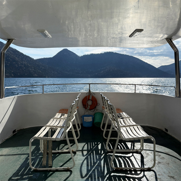 然別湖遊覧船09