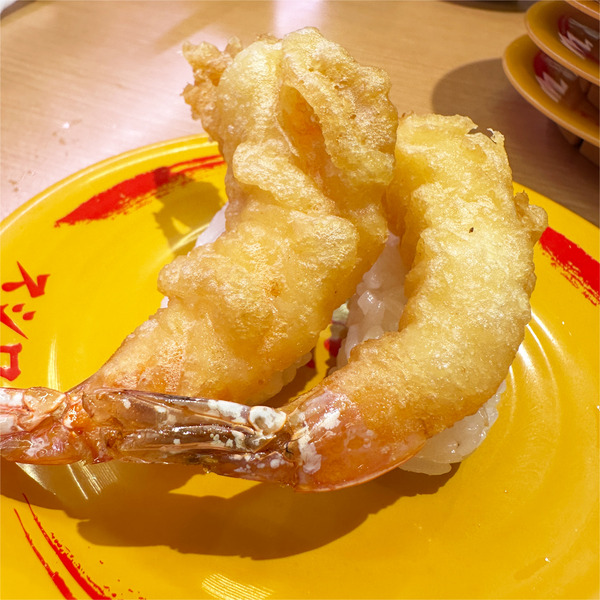 11えび天にぎり(120円)