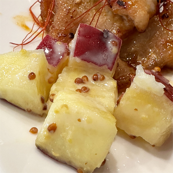 11さつまいものマスタード和え